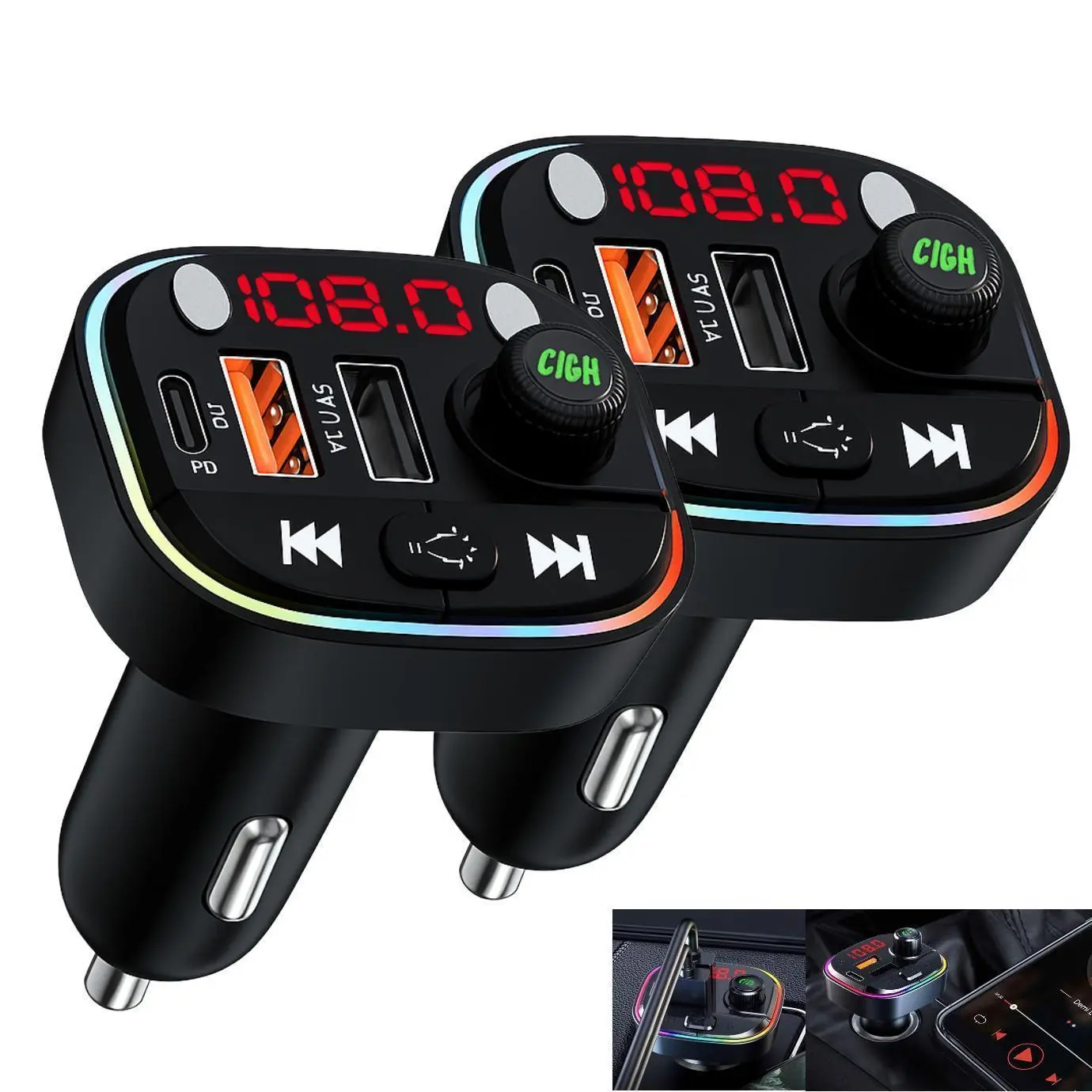 Go-Des Wireless Auto Kit Charger Mp3 Player Bluetooth Car, Car Mp3 Pla – godes Go-Des Wireless Auto Kit Charger Mp3 Player Bluetooth Car, Car Mp3 Pla – godes