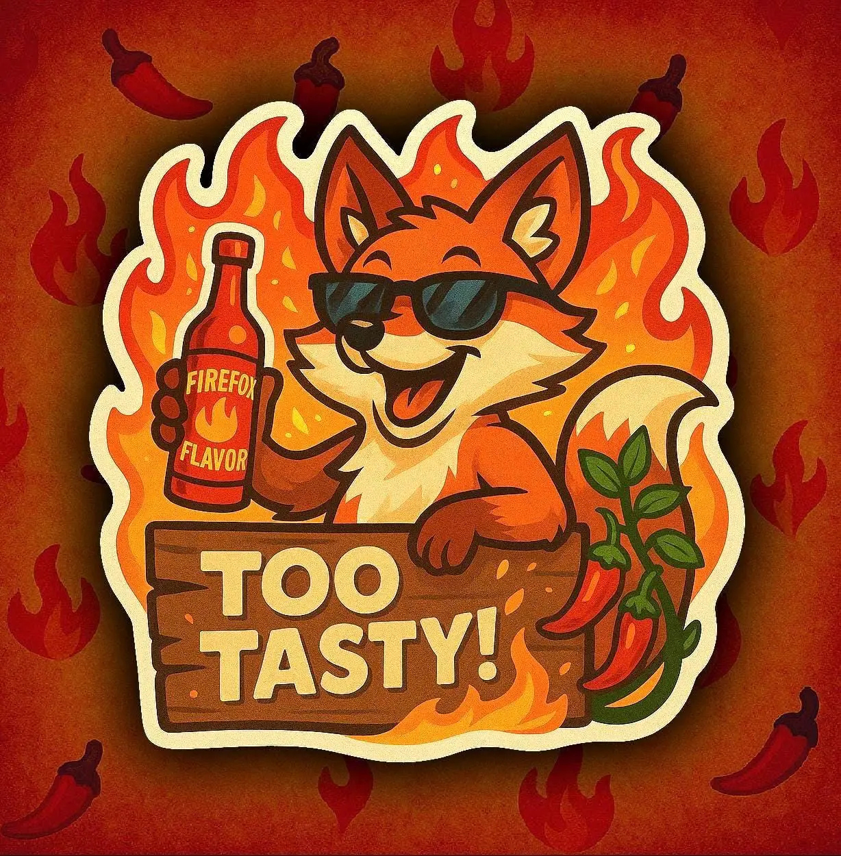 Spicy Vinyl Sticker Pack – Goofy Barnyard Animals, Small Artist Made, Funny Hot Sauce Sticker Designs, Spicy Food Lovers, Gift for him