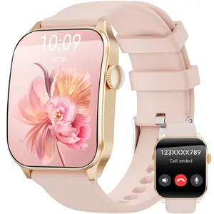 Smart Watch for Men Women with Call/Message Reminder, Smartwatch 1.91" Touch Screen, Fitness Watch with Sports Mode, Activity Tracker for Android iOS, Multifunctional Smart Watch