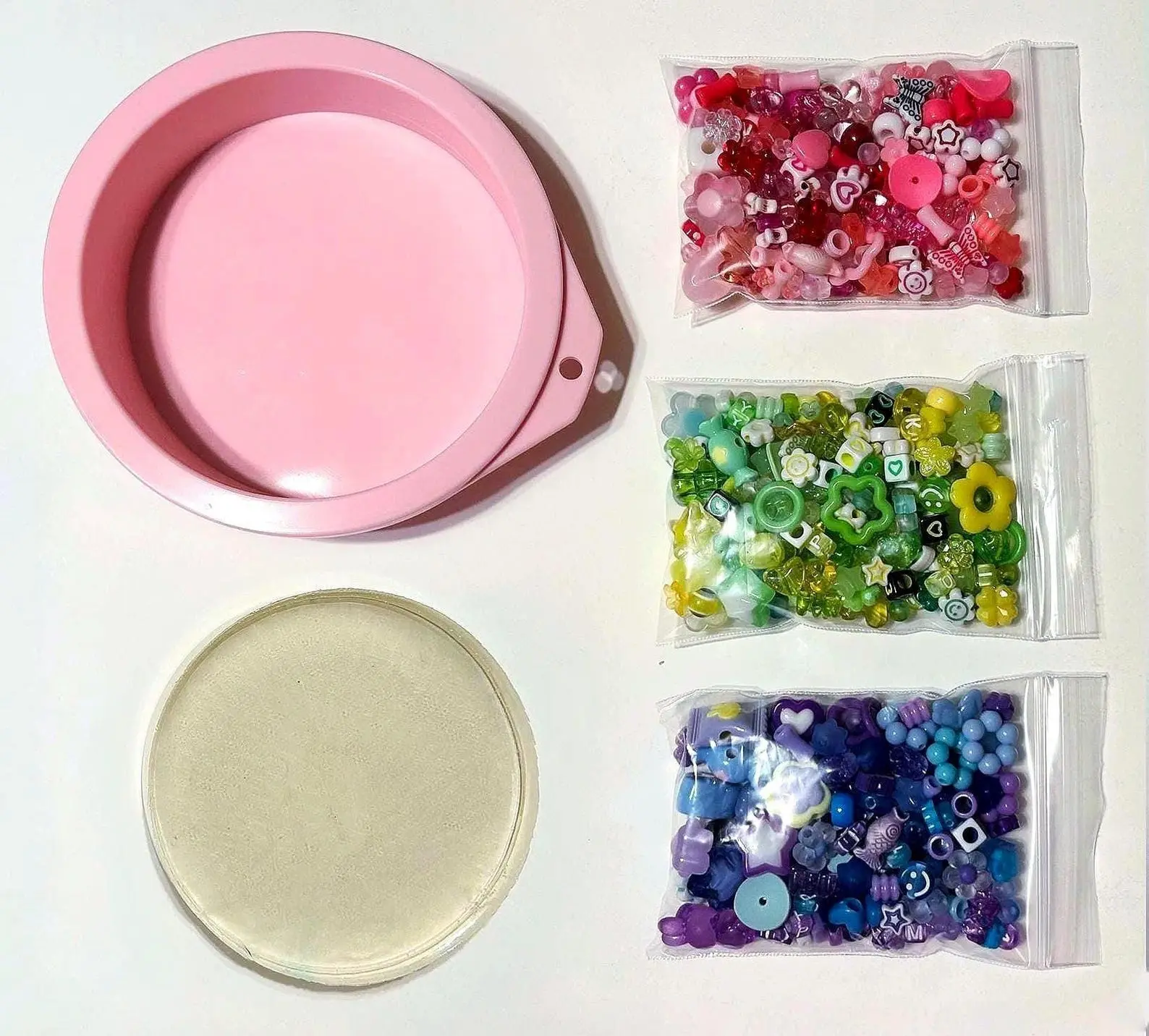 DIY Reusable Picky Pad Kit - 4oz Remeltable Pad - Fidget Toy Kit Pull, Dig, Pop, Pluck, and Peel ADHD & Anxiety Support