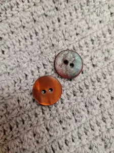 Togl Dyed Agoya Shell Matte Round Buttons