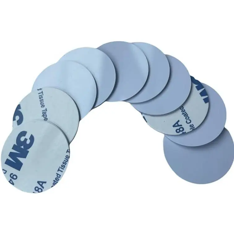 125kHz T5577 RFID  tag with Adhesive Backing for Identity Key Tags That can be rewritten with a Diameter of 25mm (10PCS)