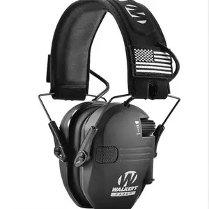 Electronic Hearing Protector Noise Reduction Earmuffs Head Mounted Wired for Shooting Hunting Outdoor Activities Halloween Christmas Gifts