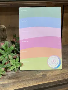Weekly Wave Tearaway Notepad