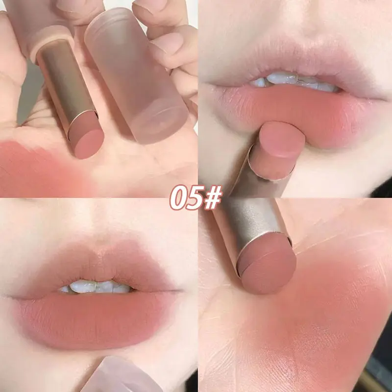 Velvet Air Velvet Lipstick, matte solid lip gloss, velvety smooth texture, rich color payoff, luxurious long lasting, long-lasting and smudge-proof, lip products makeup, a must-have for stage performances and dates.