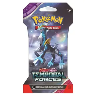 Pokemon TCG Sleeved Booster: Scarlet & Violet Temporal Forces Single Pack booster pack cards sealed english tcg
