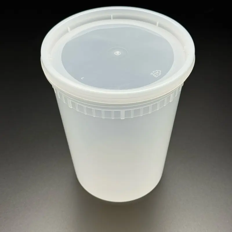 32oz Soup Container With Lid 240 Set COMBO PACK Ideal for Hot or Cold Soups  Microwaveable ,Reusable , Dishwasher Safe , High Quality for freezing