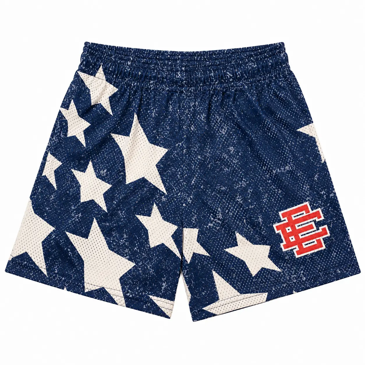 Vintage USA Flag Basketball Shorts, Patriotic Mesh Athletic Shorts, American Star Print Gym Shorts, Breathable Workout Shorts, Men's Streetwear Activewear