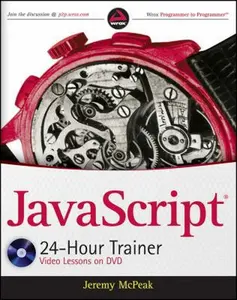 USED-JavaScript 24-Hour Trainer by Jeremy McPeak (Paperback)