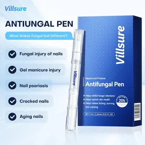 Villsure Antifungal Pen, 5-Count Box, Extra Strength 25% Undecylenic Acid Nail Repair Solution for Toenails or Fingernails (Beauty & Personal Care Nail Treatment) Manicure Repairing