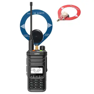 Radtel RT-860 HF Ham Radio Dual Band CB/SSB with 1024 Channels, 2000mAh Battery AM LW MW SW UHF VHF Reception RT860