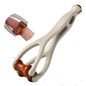 Hand Massager Tool, Dual-Sided Hardwood Roller for Trigger Finger Relief & Hand Comfort, Ideal for Carpal Tunnel Syndrome Treatment