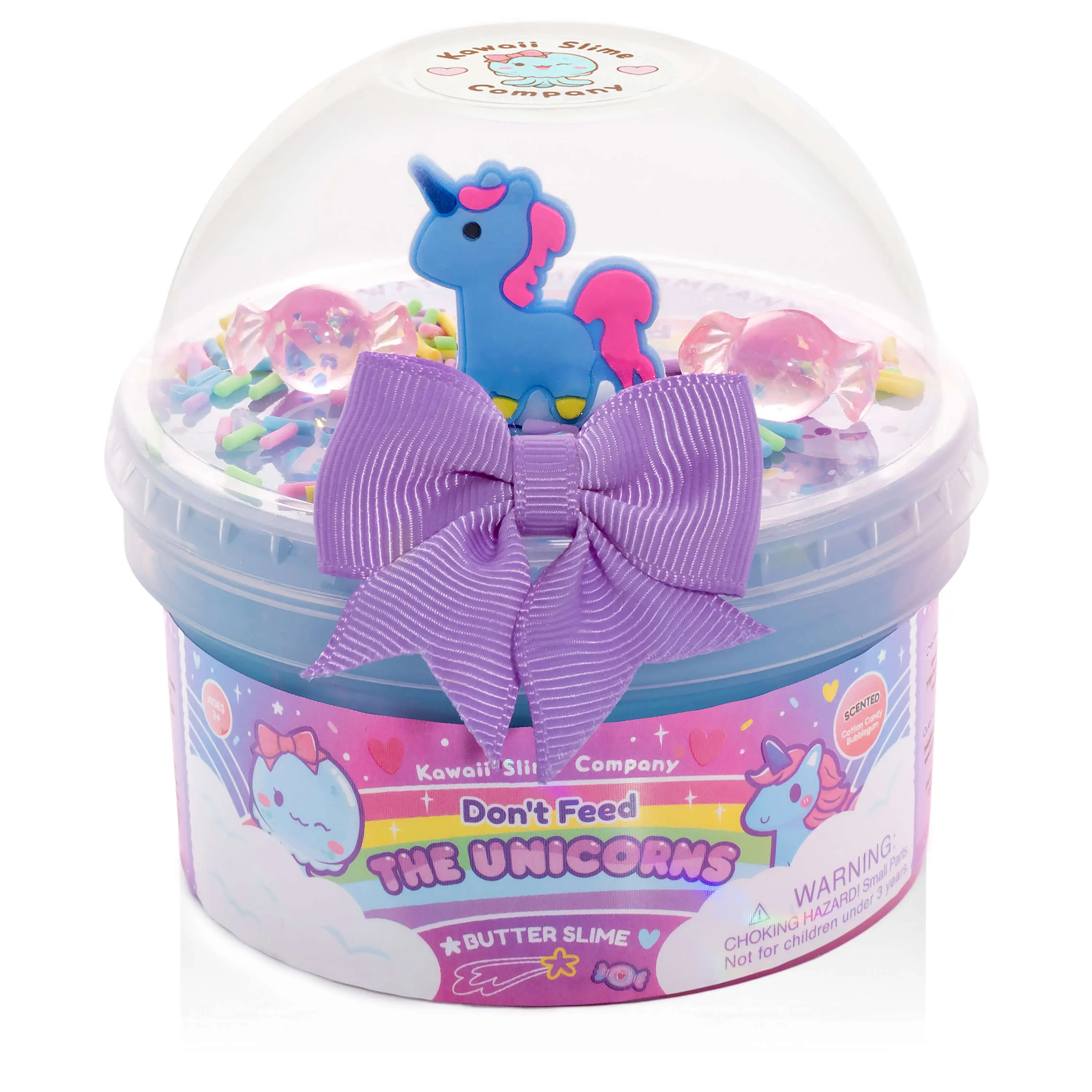 Don't Feed the Unicorns Butter Signature Dome™ Slime