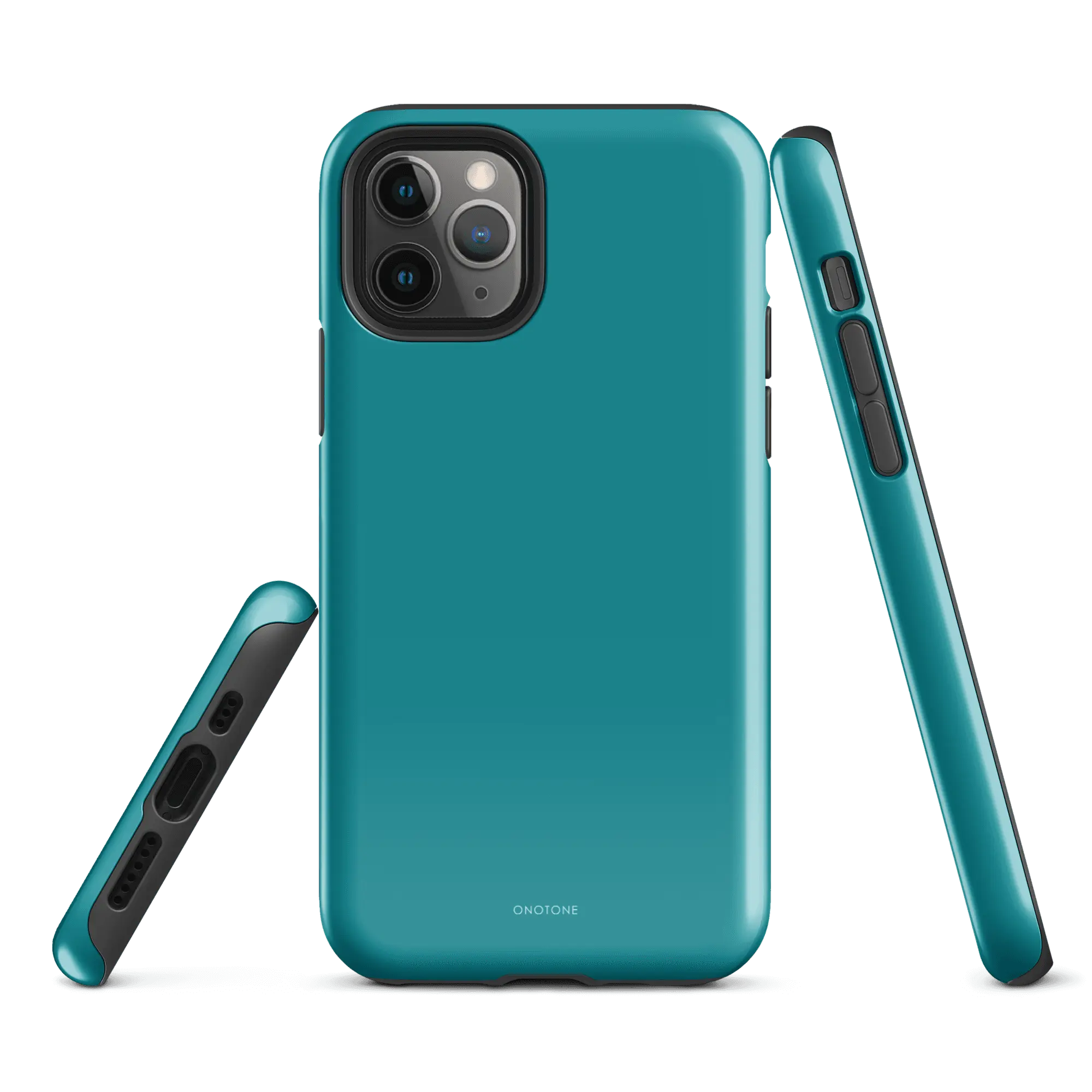 Solid Color teal iPhone® Case - Pantone® 321