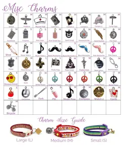 Add on Miscellaneous Charms for Cat or Dog Collars by Pugs2Persians