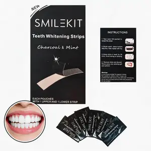 ChangYang Dental Teeth Whitening Multi-Pack, 14 Teeth Brightener Strips for Gentle Deep Brightening, Glossy Super Bright White Result, No Residue, Enamel Safe, Black Mini Case, Fresh Breath