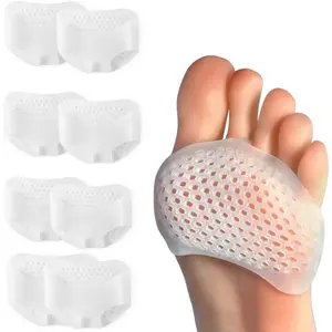 Toe Pads Ball of Toe Cushions Metatarsal Pads Ball of Foot Pads Mortons Neuroma Callus Metatarsal Foot Pain Relief Bunion Forefoot Cushioning Relief Women Nail Soft