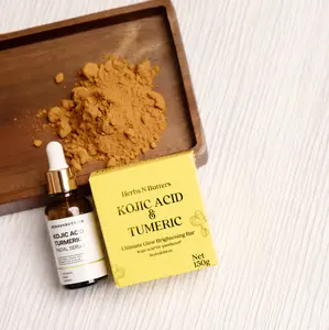 Kojic & Turmeric Glow Set – Fades Spots, Brightens, Clears Acne, Evens Tone  Brightening Lightweight Nourishing Daily Facial Serum