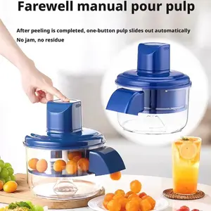 Electric Automatic Grape & Fruit Peeler – Hands-Free