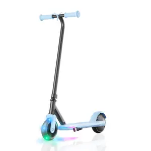 Hiboy ES1 Electric Scooter for Ages 4–10, LED Lights, UL Certified, 6.5–9.3 MPH, 40–100W Motor, Easy Control