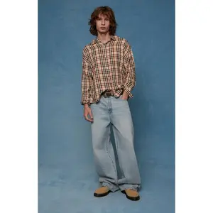 Pacsun Men's Blake Extreme Baggy Jeans LightÂ Blue