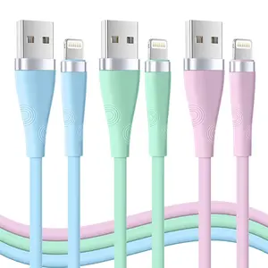 iPhone Charger 3Pack 6FT  iPhone Charger Cord USB to Lightning Cable Fast Charging Cord Compatible with iPhone 14 13 12 11 Pro Max XR Electronic Smartphone 4 1 charging cable Cellphone