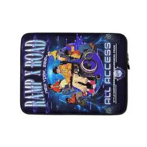 Printful RXR Graphic Laptop Sleeve - 2 Sizes, Protective Cover for Laptops, Two Sizes