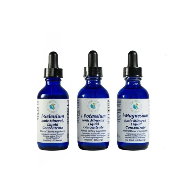 IFastFit Selenium Potassium Magnesium Chloride Ionic Liquid Minerals for Cocktail de la Vida - i-Selenium i-Potassium i-Magnesium