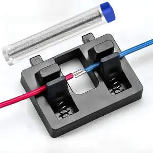 2-piece set Welding wire tool clamp, household soldering holder, anti-slip rack, circuit repair auxiliary tool, circuit board soldering wire fixing assistant, wiring helper clamp