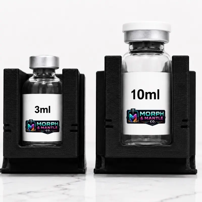 Vial Label Applicator, Efficient Precision Labeling Tool for 3ml-10ml Vials (Office Labels & Stickers Supplies)