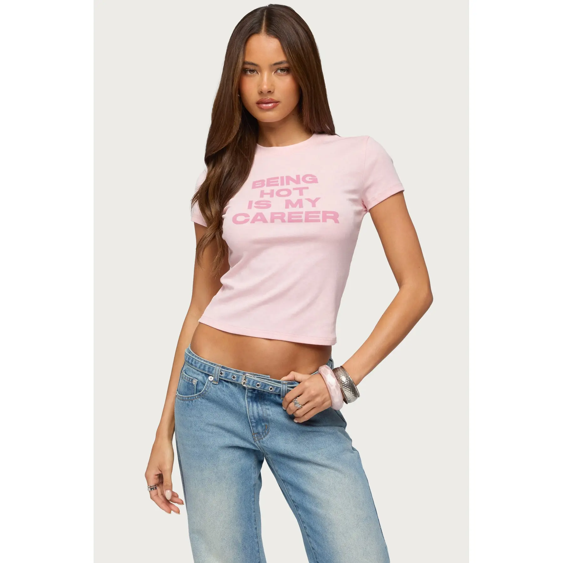 Full Time Hot Girl T Shirt