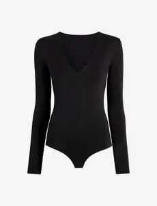 Prima Ballet Deep V Bodysuit
