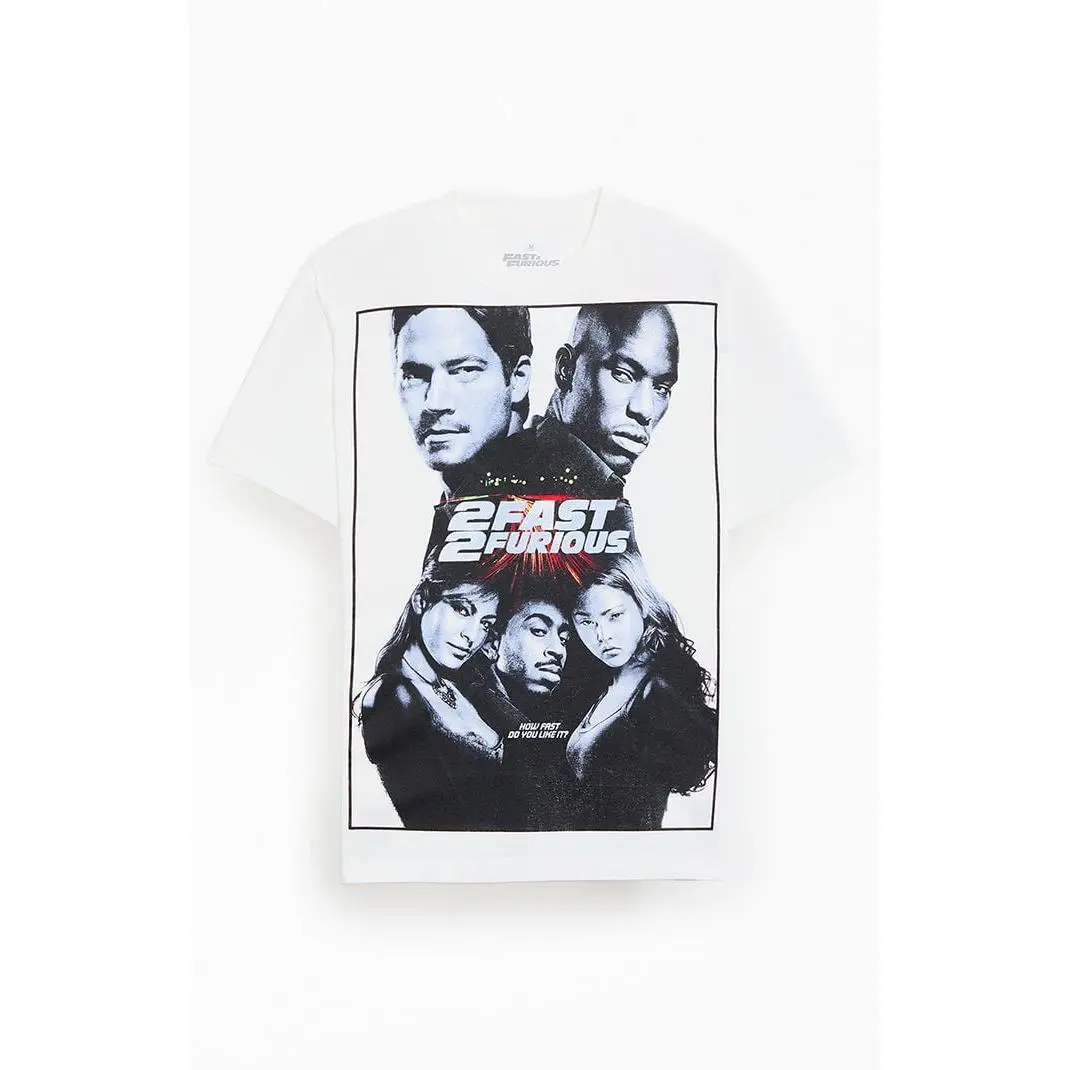 PacSun Men's 2Fast and 2Furious T-Shirt - Multicolor