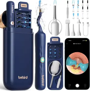 Bebird Earsight Plus D39R Ear Wax Removal Tool Camera, FSA HSA Eligible Items, Ear Cleaner with Flexible Ear Camera Otoscope, Visual Ear Pick Tweezers Wax Remover, Ear Cleaning Kit for Family
