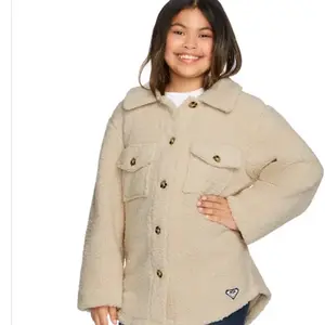 Roxy Girl Youth Fleece Shirt Jacket Winter Comfort Outdoor