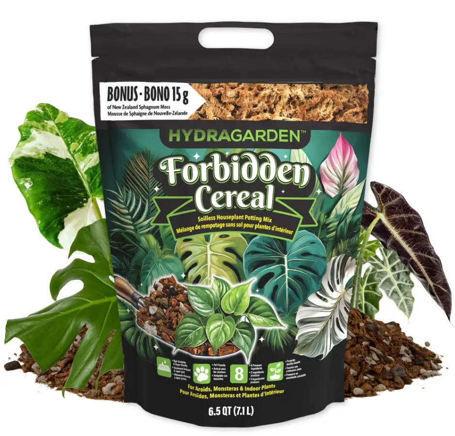 Forbidden Cereal Soilless Houseplant Potting Mix