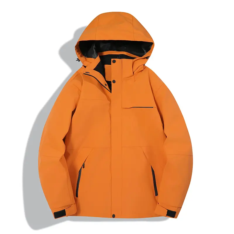 Men's hooded Gorpcore hiking jacket，Hiking Jacket, Outdoor Windbreaker, Men Hooded Rain Shell, Gorpcore Mountain Utility Coat, Light Technical Shell Jacket