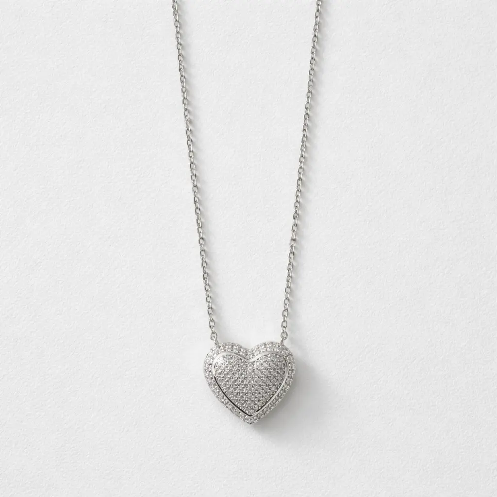 925 Silver Heart Necklace