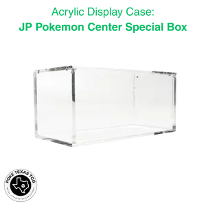 Acrylic Display Case: Japanese Pokemon Center Special Box