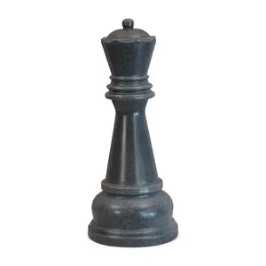 MegaChess 31 Inch Dark Gray Perfect Queen Giant Chess Piece