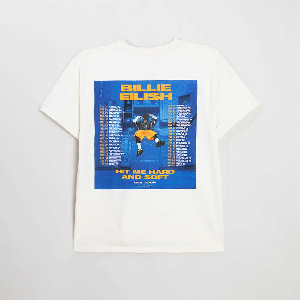HIT ME HARD AND SOFT Admat Poster Tee