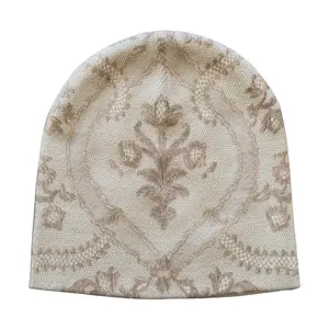 LACE FULL PRINT BEANIE