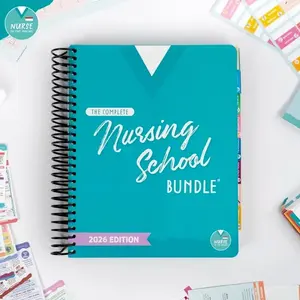 The Complete Nursing School Bundle | 2026 Edition | Spiral Bound