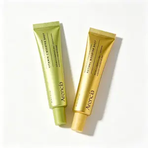 New Arencia Booster Shot Skin Renewal Duo with Vitamin C and Retinal offering a dual day and night regimen to brighten the complexion diminish dark spots firm fine lines provide deep hydration