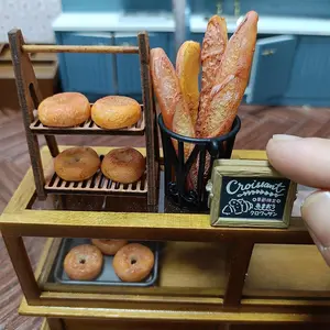 NEW Handmade 1/12 Scale Dollhouse Miniature taco's Baking Bread realistic details for Blyth OB11 BJD Doll House Kitchen Play Toys Accessories Birthday Gif Christmas present Decorate Mini Doll House  Accessories