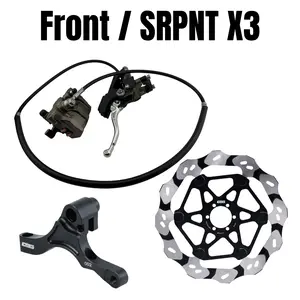 Ebike Garage Front Moto Brake Conversion Kit // Throne Srpnt X3