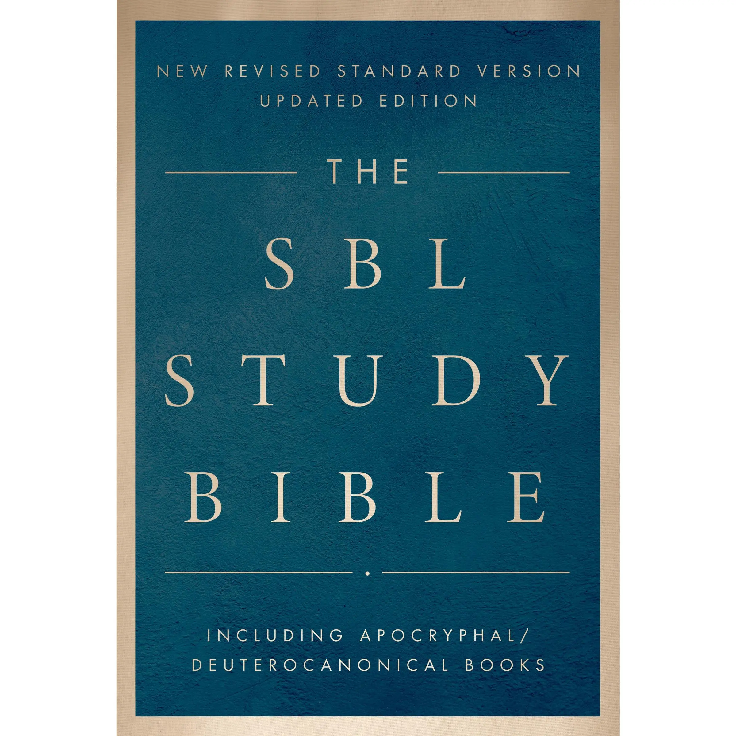 The SBL Study Bible by Society of Biblical Literature [Paperback Book]