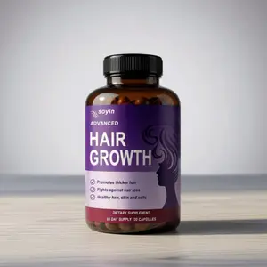 24-in-1 Hair Skin & Nails Vitamins | Biotin 10,000mcg | OptiMSM Collagen | Supports Stronger, Healthier Hair | 60 Capsules