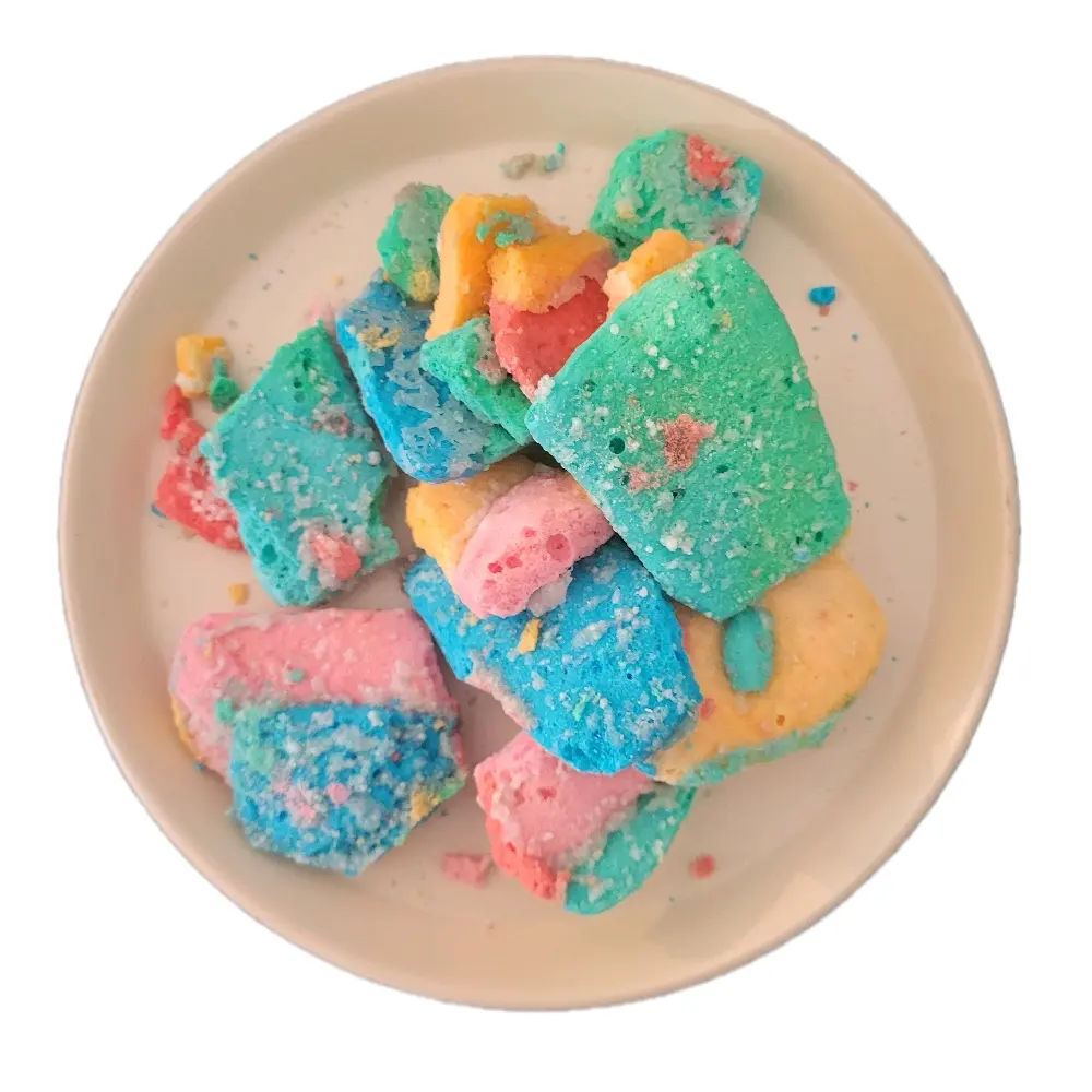 Freeze Dried Extremly Sour Space Chips Fruity Snack Sweet