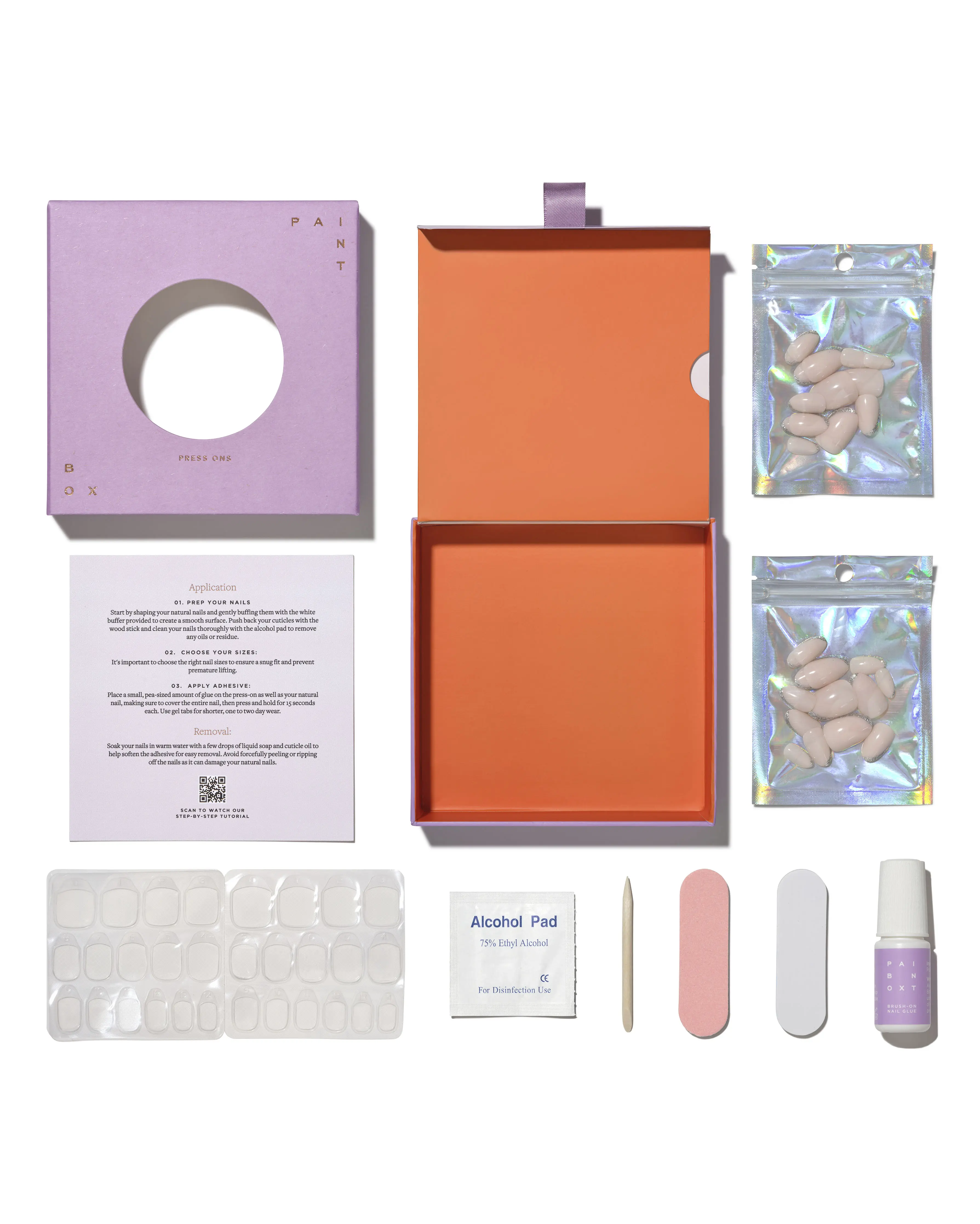 Paintbox Press Ons - The Right Angle